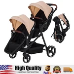 Double For Infant & Toddler, Reversible Tandem Stroller, One-hand Fold. Fixed Price $217.49.