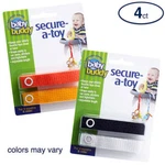 Baby Buddy Secure Keep Toys & Teethers Off Floor 4PK Assorted Color. Fixed Price $11.00.