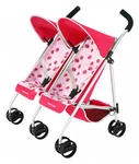 New Maclaren Hot Pink Baby Doll Twin Double Umbrella Stroller. Fixed Price $199.95.
