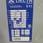 Delta Dry-type Transformer Kva 3 Ph New. Fixed Price $750.00.