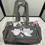 Baby Boom Diaper Bag Owl 5 Pockets Long Double Handles Changing Pad New W/ Tags. Fixed Price $24.99.