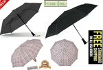 Shedrain Luggage Walksafe Windpro Vented Auto Open And Close Umbrella One Size. Fixed Price $14.90.
