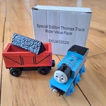 Vhtf! Peg Perego Special Edition Thomas Track Rider Train Wooden Railway. Fixed Price $199.99.