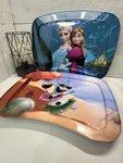 Highly Collectible Disney Frozen Metal Tv Trays Rare Elsa W Anna And Olaf 2015. Fixed Price $82.77.