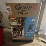 Graco Pace 2.0 Stroller Black Single Folding Storage Basket Infant Toddler. Fixed Price $80.00.