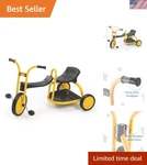 Stylish Myrider 15" Kids Tricycle In Yellow/black - Perfect For Preschool Play. Fixed Price $558.99.