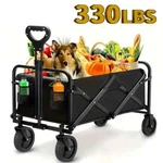 330LBS Foldable Carriage Folding Car, Garden Buggy Outdoor Wheels For Etc. Fixed Price $58.00.