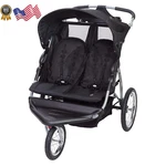 Baby Trend Expedition Swivel Travel Jogging Double Stroller Griffin New. Fixed Price $359.30.