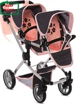 Dolls To Play - Baby Double Stroller, Twin Pram Buggy Pretend For Kids. Fixed Price $118.11.