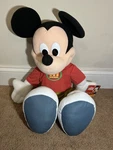 Disney Toys Fisher Price 24" 2000 Mickey Mouse Jumbo Plush Collectible Tags. Fixed Price $17.00.