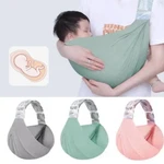 Adjustable Baby Carrier Newborn Infant Sling Wrap Cotton Safety Backpacks. Fixed Price $17.39.