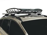 Thule Roof Rack Rails Mounted Cargo Storage Basket Container Box With Black Net. Fixed Price $539.10.