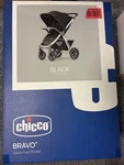 Chicco Bravo Quick-fold Stroller Black New. Fixed Price $200.00.