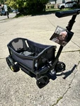 Veer All-terrain Cruiser Foldable Double Stroller Wagon Black. Fixed Price $600.00.