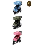 Bathing Type Kids Bape X Airbuggy Abc Camo Stroller. Fixed Price $1210.00.
