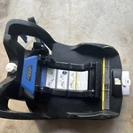 Doona Rear Facing Unisex Infant Car Seat Base Black With Blue Accents. Fixed Price $60.00.