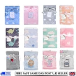 Baby Boy Girl Soft Fleece Blanket Newborn Pram Car Crib Moses Basket. Fixed Price $11.93.