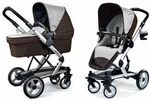 Peg Perego Skate System Stroller Java Bassinet And Seat. Fixed Price $350.00.