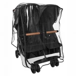 Rain For Zoe Twin Double Stroller By Zipper Access, Maximum Coverage, We. Fixed Price $66.99.