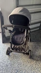Graco Modes Stroller Seat Gray Black Single Folding Canopy Basket Rubber Tires. Fixed Price $65.00.