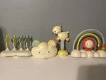 Lot Of 4 Skip Hop Replacement Toys For Silver Lining Cloud Baby Activity Center. Fixed Price $32.99.