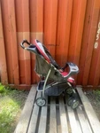 Graco Literider Lx Lightweight Single Baby Stroller, Red & Grey. Fixed Price $69.99.