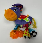 Tomy Lamaze Squeezy Donkey Clip Go Developmental Toy Baby Plush Colorful Stuffed. Fixed Price $17.99.