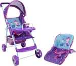 Crew : Mermaid Doll Travel System Stroller - Kids Pretend Play Set, Inc. Fixed Price $76.99.