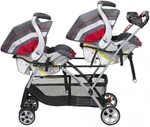 Twin Stroller Universal Frame Double Baby Brothers Trend Infant Car Seats Basket. Fixed Price $174.99.