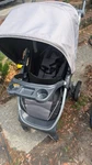 Chicco Bravo Quick-fold Stroller Two Toned Grey New, Open Box. Fixed Price $135.00.