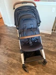 Joolz Aer Lightweight & Compact Travel Stroller Blue With Bumper Bar. Fixed Price $225.00.