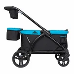 Baby Trend Expedition 2 In 1 Push Or Pull Stroller Wagon Plus W/ Canopy, Blue. Fixed Price $343.99.