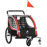 2-IN-1 Child Bike Traile Baby Stroller With Brake Storage Bag Flag Reflectors. Fixed Price $189.99.