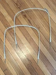 Genuine Bugaboo Bee Stroller 2010 Canopy Sun Hood Insert Plastic Wired Set X2. Fixed Price $45.00.