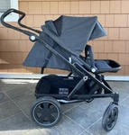 Britax Go Big 2 Stroller - Perfect Condition, Seat And Bassinet, Graphite Color. Fixed Price $350.00.