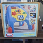Vintage Little Tikes First Steps Baby Walker Activity Center Blue Folding. Fixed Price $79.99.