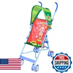Cocomelon Umbrella Stroller W/ Canopy, Lightweight, Compact For Travel, 3D Jj. Fixed Price $73.20.
