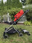 Cybex Platinum Mios Stroller And Travel System (red Seat, Black/chrome Frame). Fixed Price $169.99.