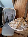 Htf Uppababy 2018 Vista Spenser Stroller Seat Fabric. Fixed Price $150.00.