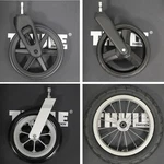 Thule Front Wheel For Cab Cross Lite Sport Coaster Cheetah Cougar Chinook Free.... Fixed Price $51.47.
