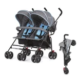 Dream On Me Volgo Twin Side-by Double Stroller Model 446-BLU. Fixed Price $179.99.