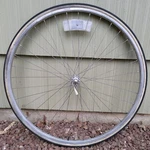 Schwinn Maillard 27" Double-butted Spokes 36H Front Wheel Made France. Fixed Price $199.99.
