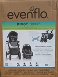 Evenflo Pivot Troop Child Pet Modular Travel System Bluestone Grey Stroller. Fixed Price $179.87.