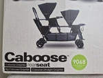 Joovy Caboose Rear Seat Green Color Appletree 9068 New. Fixed Price $39.99.