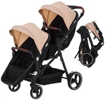 Double Stroller For Infant 2 Kids Collapsible Toddler Wagon With Canopy. Fixed Price $269.99.