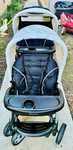 Baby Trend Sit Stand Double Stroller Gray Foldable Parent Tray Storage Euc. Fixed Price $119.99.