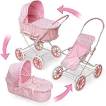 Badger Basket Just Like Mommy 3-IN-1 Doll Pram/carrier/stroller. Fixed Price $67.49.