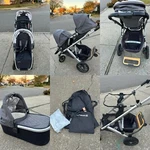 Uppababy Vista Stroller - Includes All Parts. Fixed Price $1200.00.
