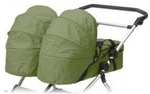 Mt Buggy 2009 Carrycot Moss Green For Double Stroller. Fixed Price $69.00.