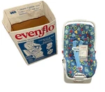 Vintage Evenflo Travel Tandem Infant Seat Carrier With Base For Dolls. Fixed Price $250.00.
